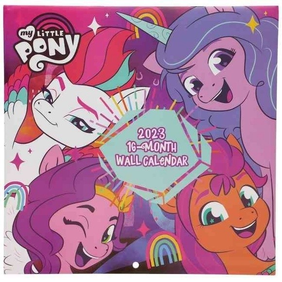 My Little Pony Office 223 My Little Pony Wall 6 Month Wall Calendar